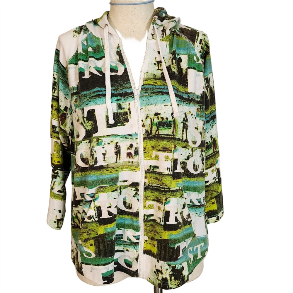 ONQUE CASUELS DESIGNER HOODED JACKET